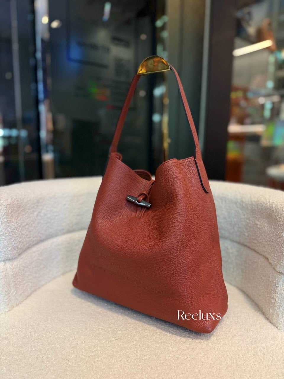 LONGCHAMP Le Roseau hobo bag