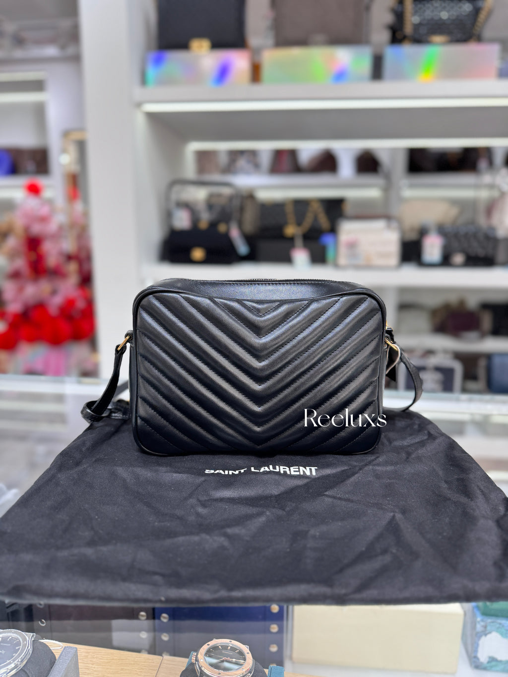 SAINT LAURENT Lou Camera Bag