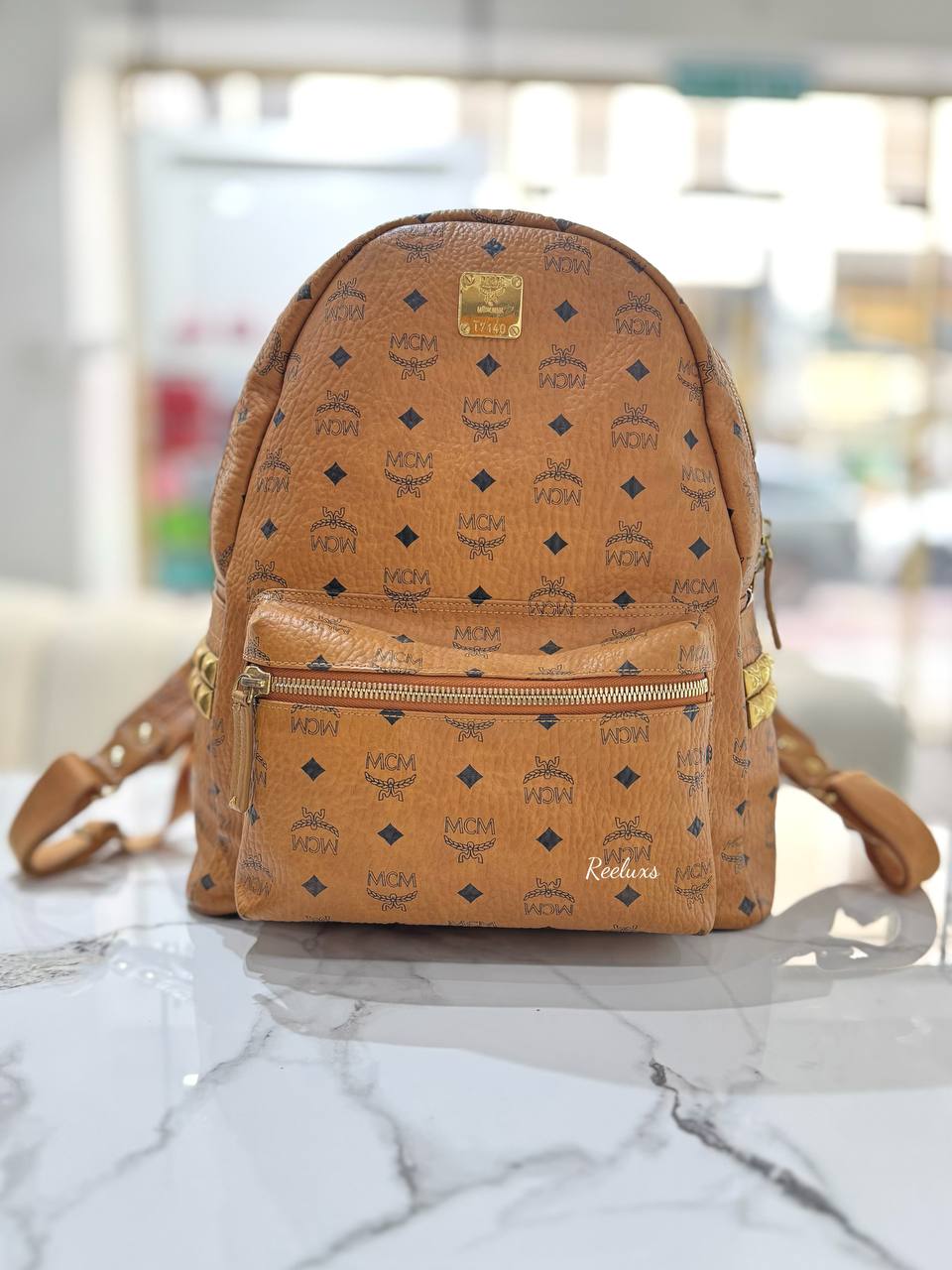 MCM Stark Backpack In Visetos