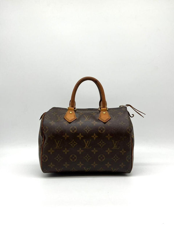 LOUIS VUITTON Monogram Speedy 25 Hand Bag - Reeluxs 