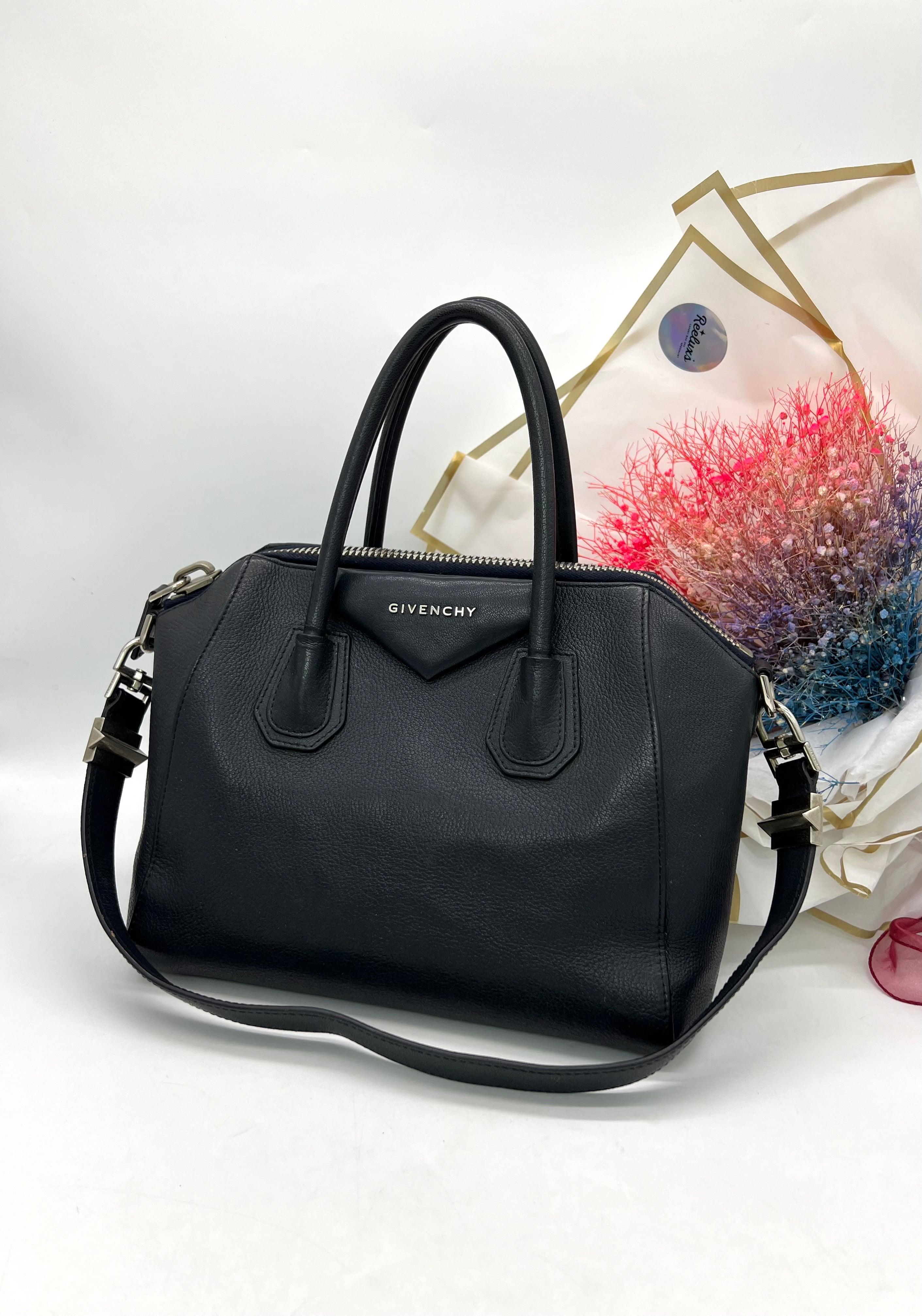 GIVENCHY Antigona Women's Black Shoulder Bag - Reeluxs 