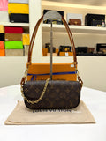 LOUIS VUITTON LV Wallet On Chain Ivy Monogram Canvas Shoulder Bag