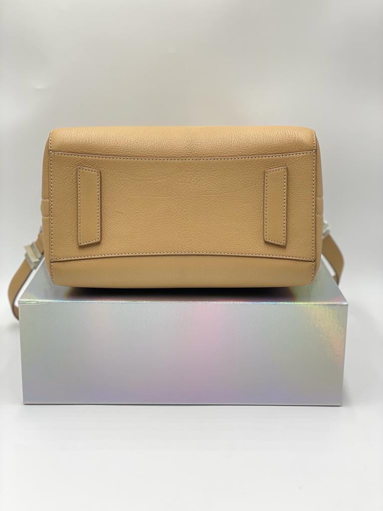 GIVENCHY Small Antigona Box Bag In Beige Cappuccino - Reeluxs 