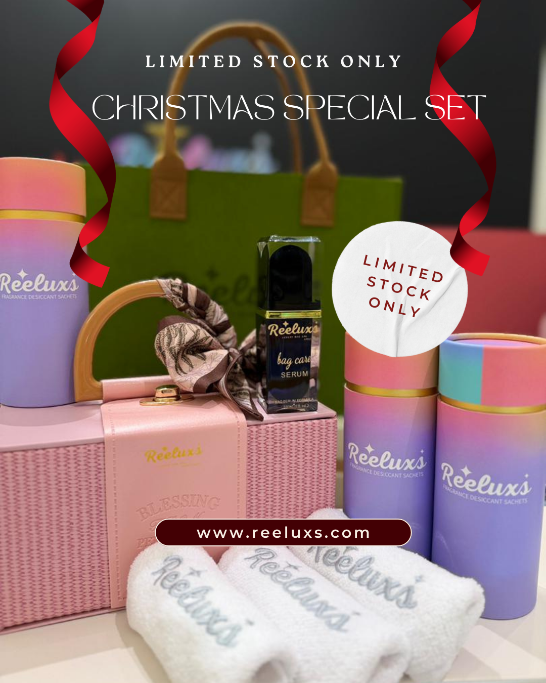 REELUXS Fragrance Desiccant Sachets – Luxury Care for Your Precious Belongings