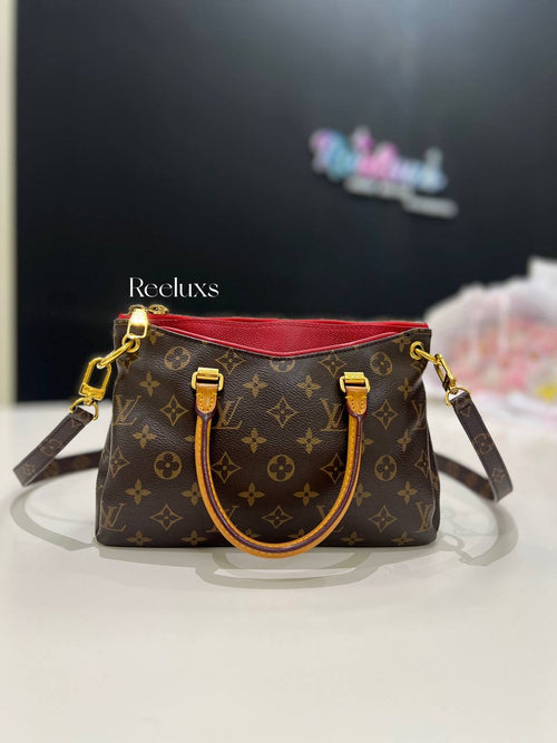 LOUIS VUITTON LV Pallas BB Monogram Canvas Shoulder Bag