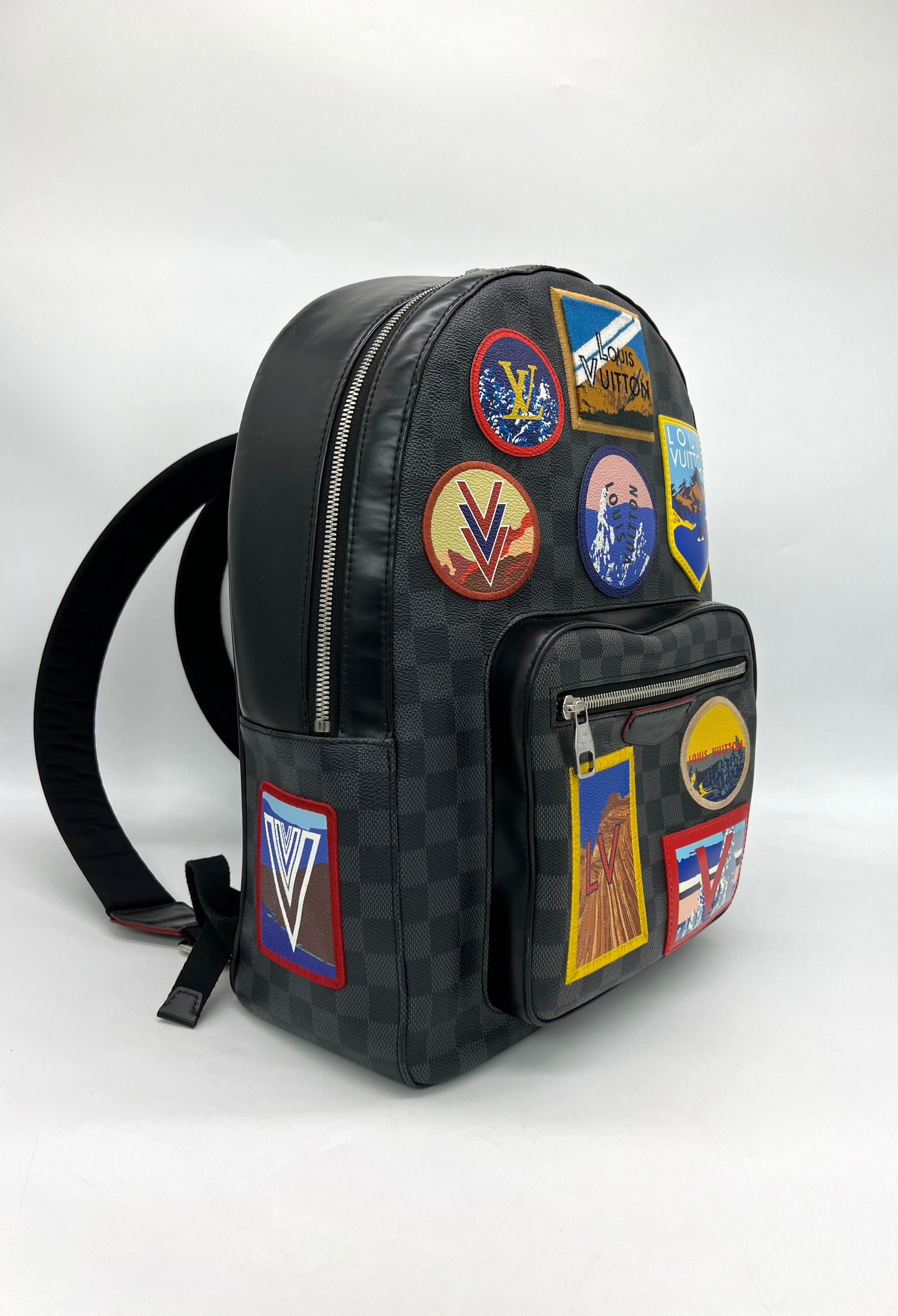 LOUIS VUITTON Backpack Josh Damier Graphite Alps – Reeluxs