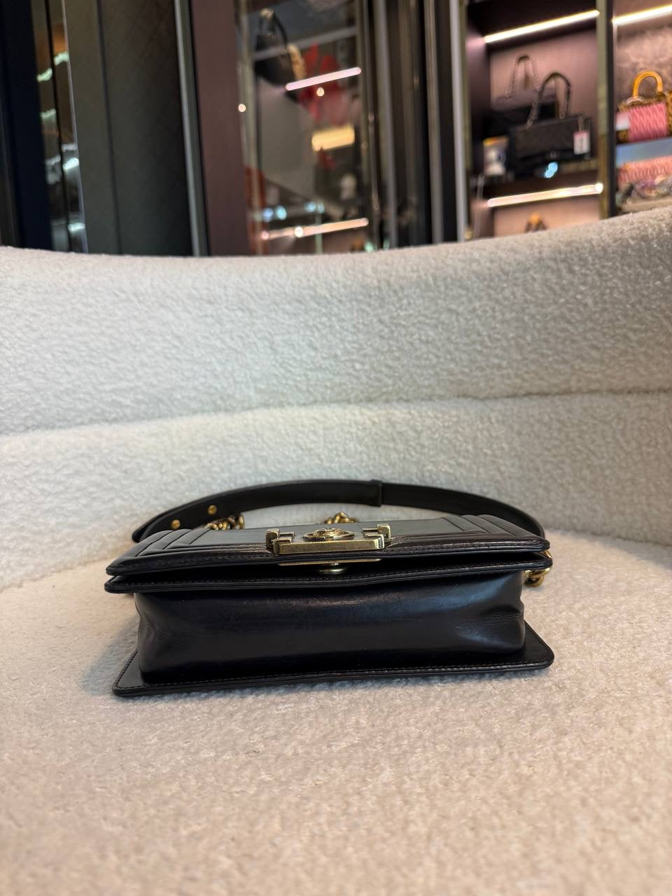 Chanel Boy leather crossbody bag