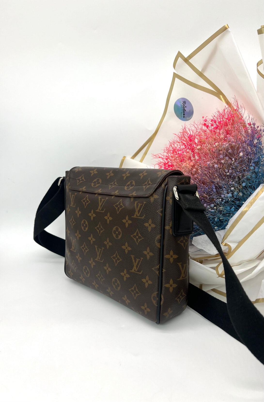 LOUIS VUITTON Monogram District PM Brown Messenger Bag - Reeluxs 