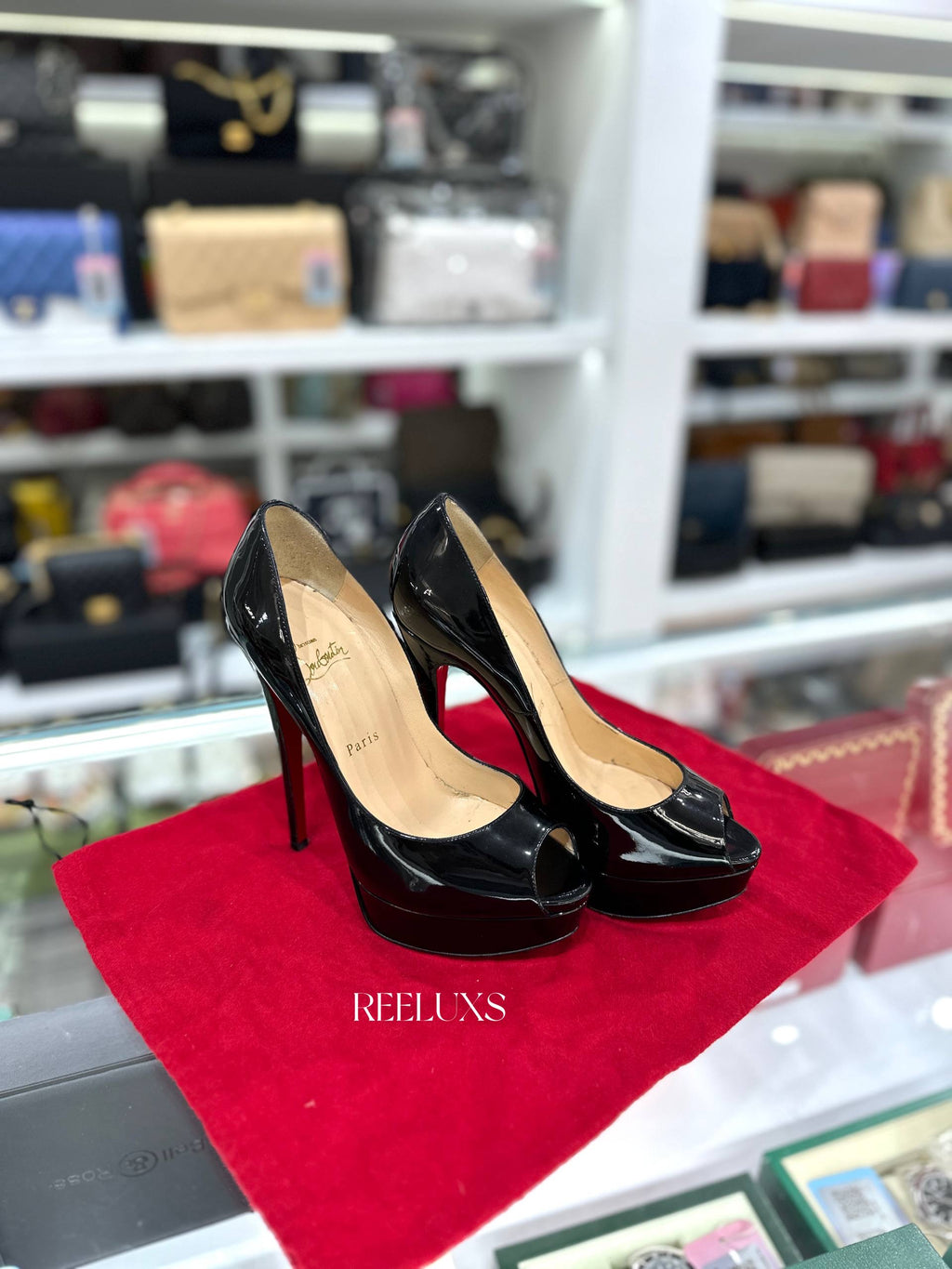 CHRISTIAN LOUBOUTIN New Very Privé 120 pumps