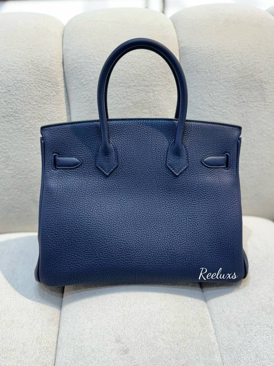 HERMES Birkin 30 Gold Hardware Handbag  -GHW