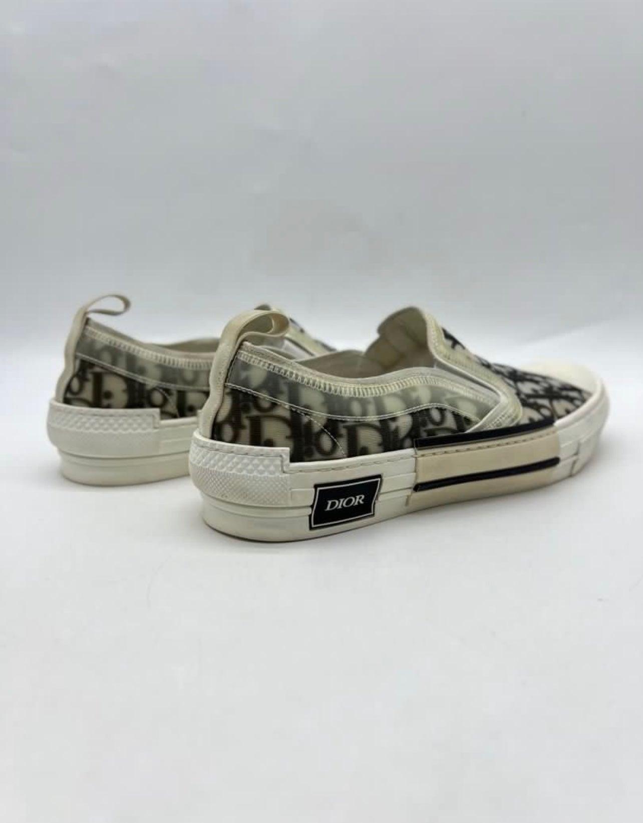 Dior Sneaker B23 Slip-on in White for Men Size 43 - Reeluxs 