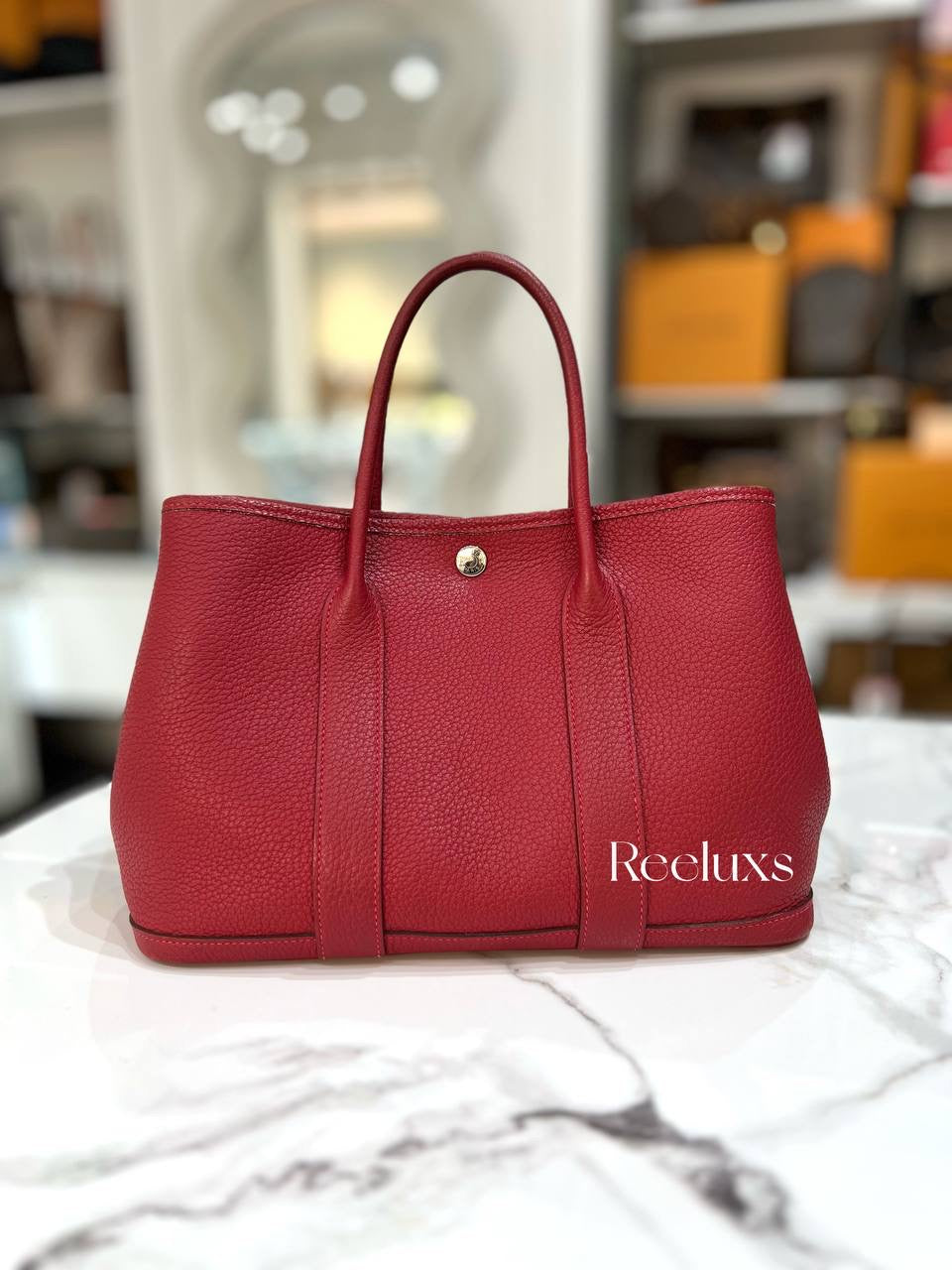 HERMES Garden Party Tote Handbag