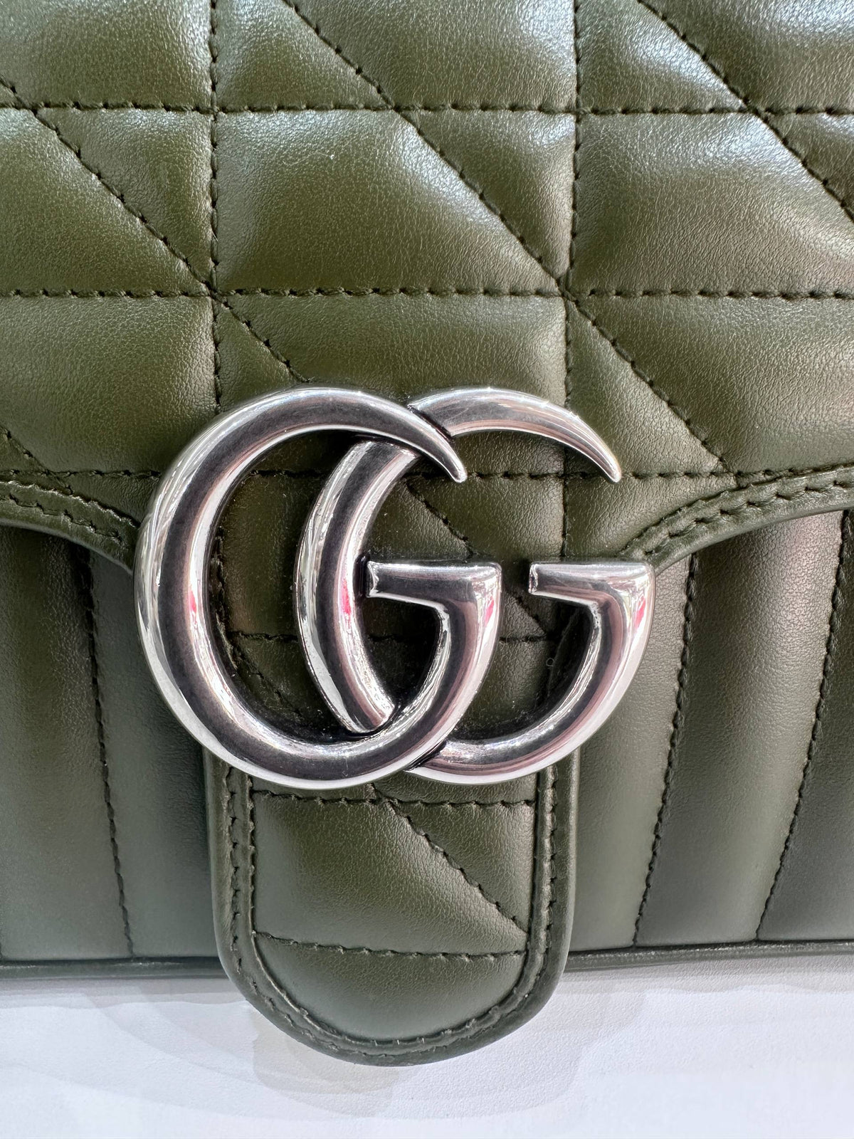Gucci GG Marmont Small Matelassé Shoulder Bag