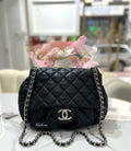 CHANEL  Chainaround Shoulder Silver Hardware Sling Bag