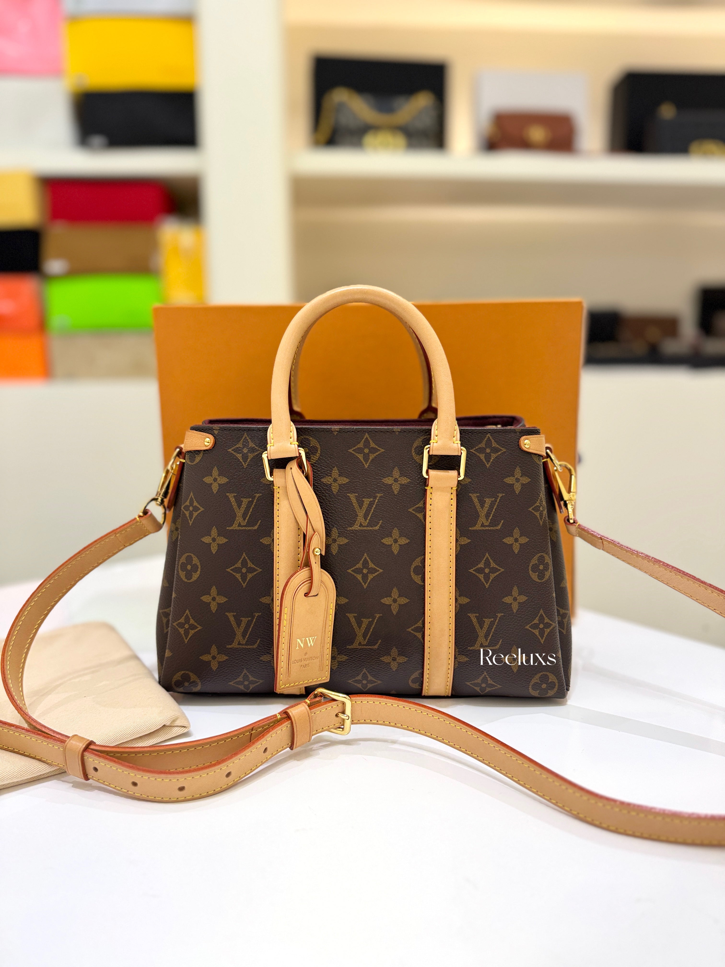 LOUIS VUITTON Soufflot BB handbag Full Set