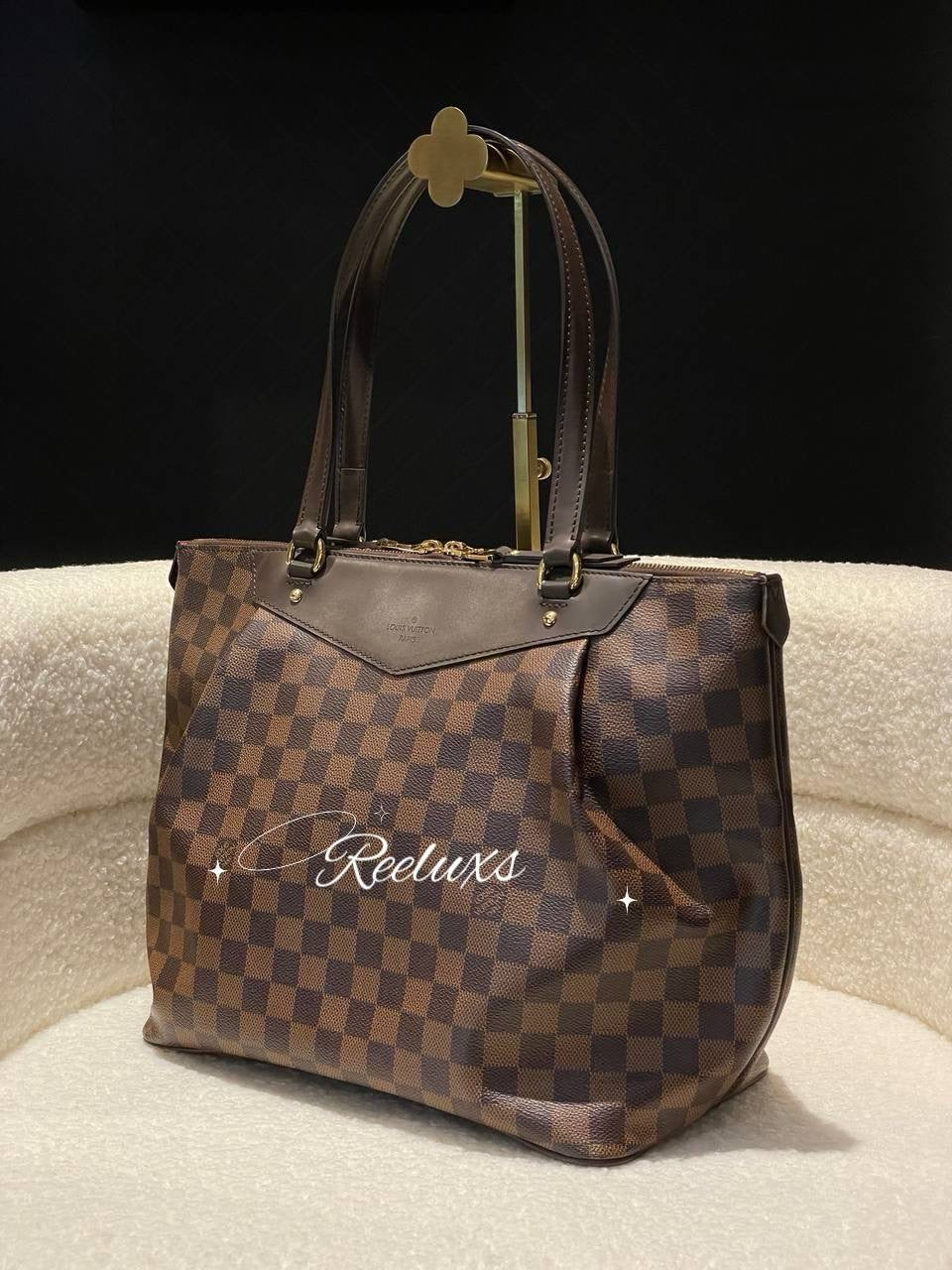 LOUIS VUITTON LV  Westminster PM Brown Shoulder Bag in GHW