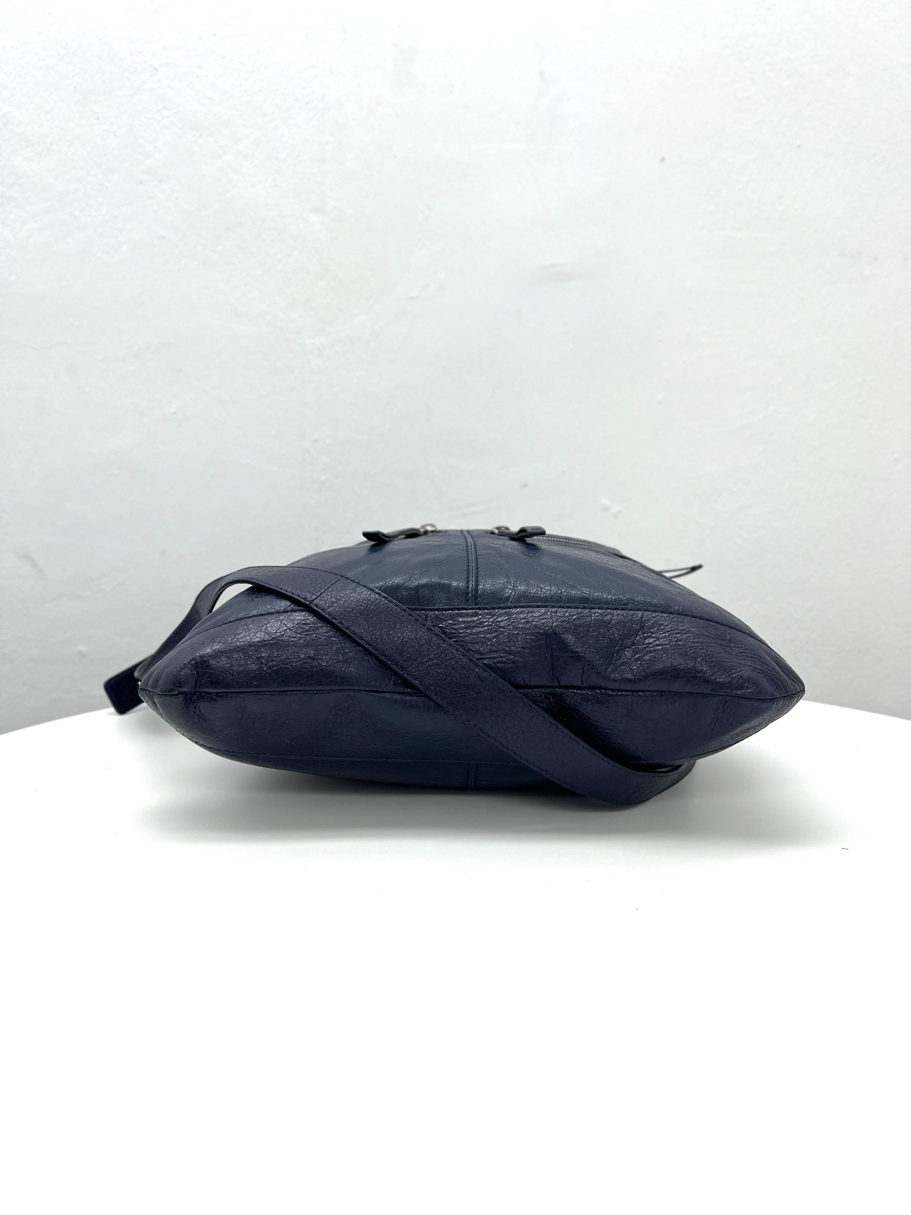 Balenciaga 2-way classic square bag Blue Obscure Lambskin leather - Reeluxs 