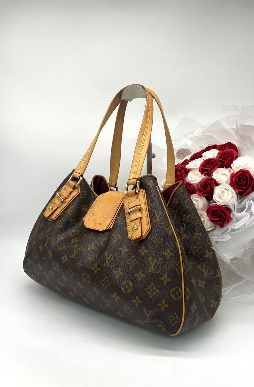 LOUIS VUITTON Griet Handbag Monogram Canvas - Reeluxs 