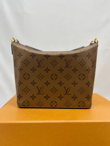 LOUIS VUITTON LV Microchip Monogram Reverse Bento Box Satchel Bag