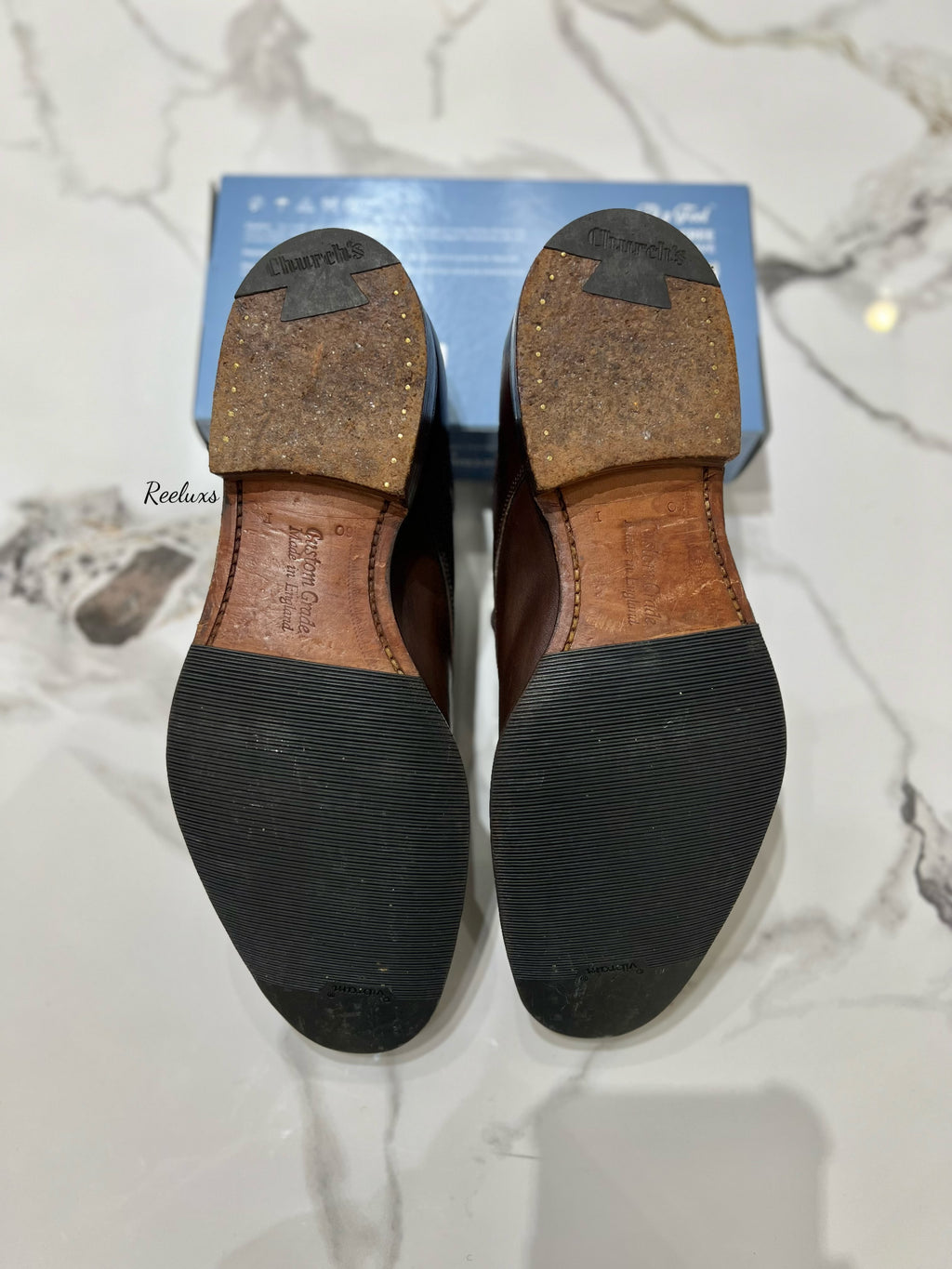 CHURCH’S Mens Shoes Custom Grade Plain Front
