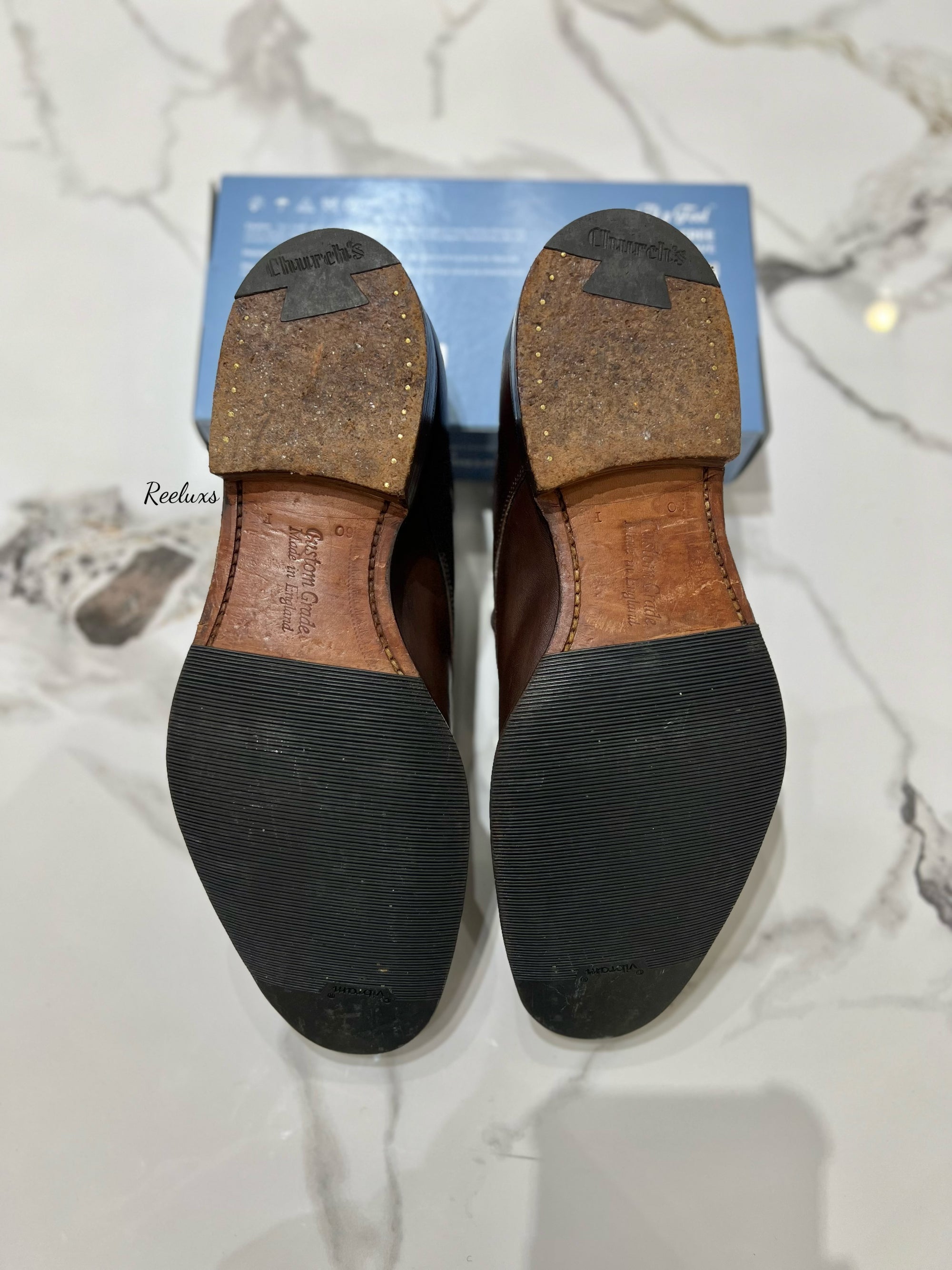 CHURCH’S Mens Shoes Custom Grade Plain Front