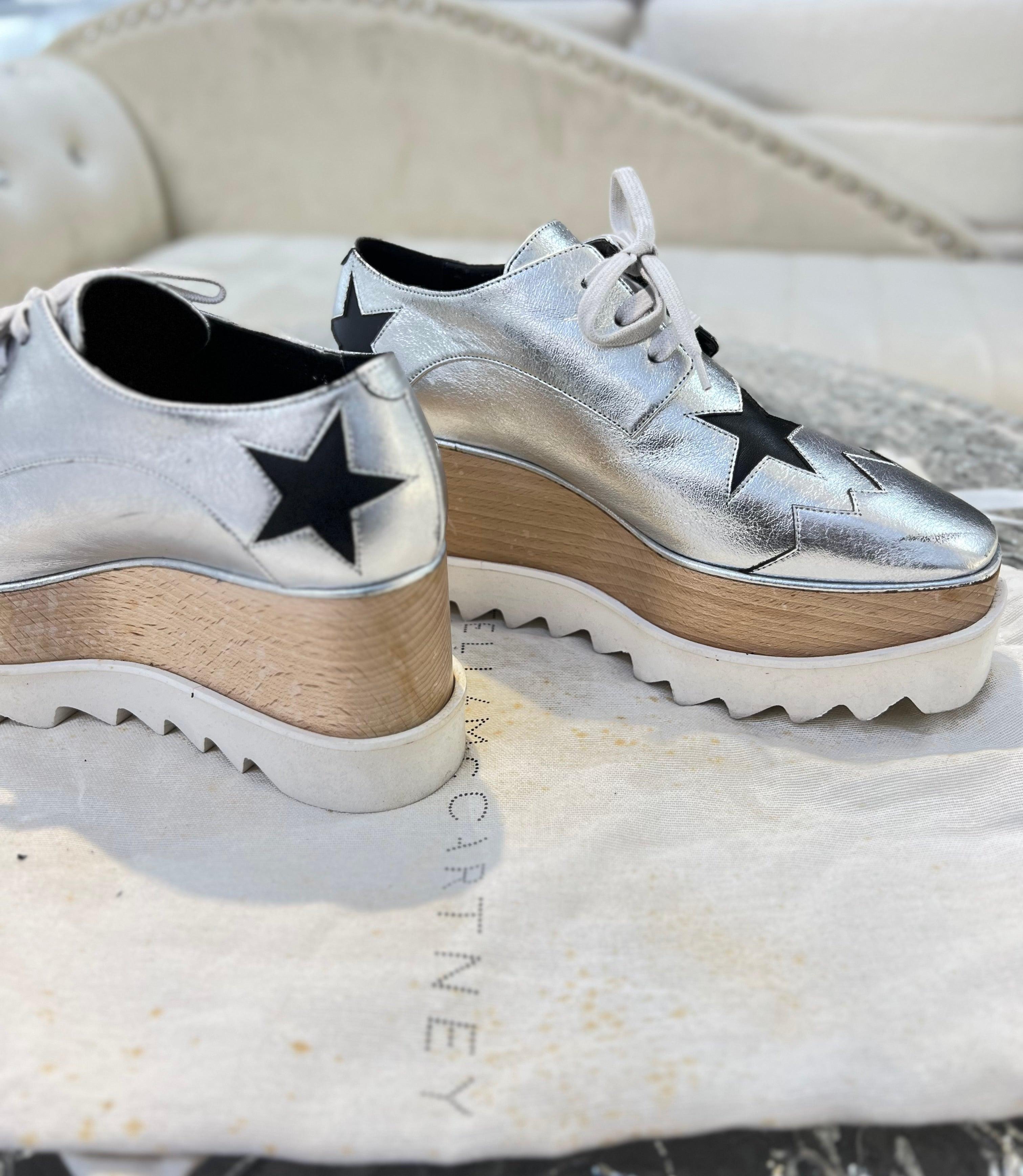 Stella Mccartney Elyse Star
Platform Sneaker Women’s Shoe Size 36 1/2 - Reeluxs 