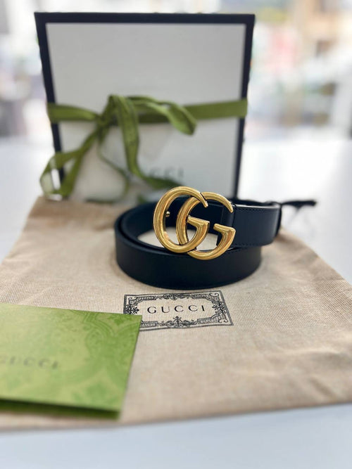 GUCCI GG Marmont  Leather Belt