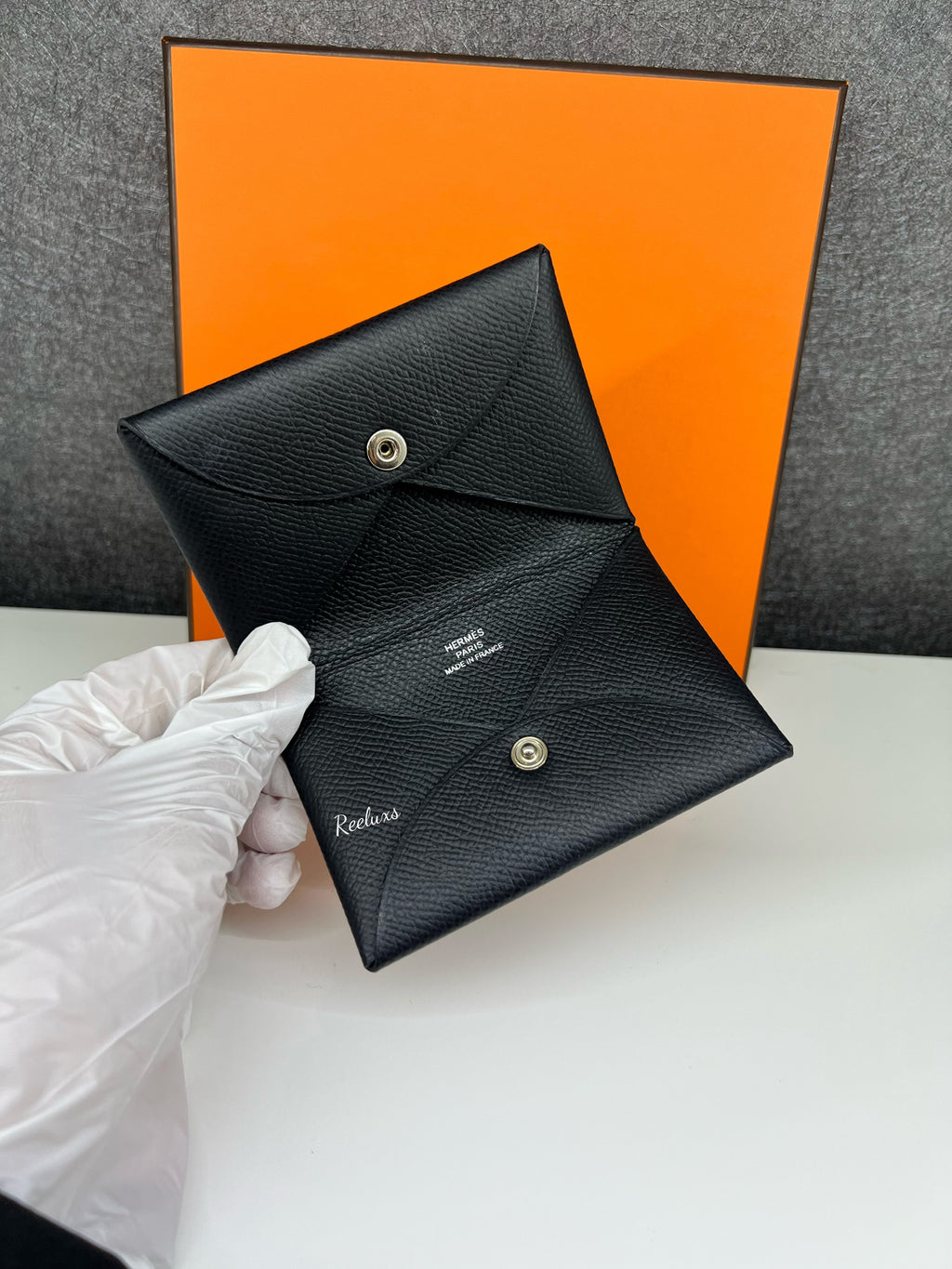 HERMES Bastia Change Purse Cardholder