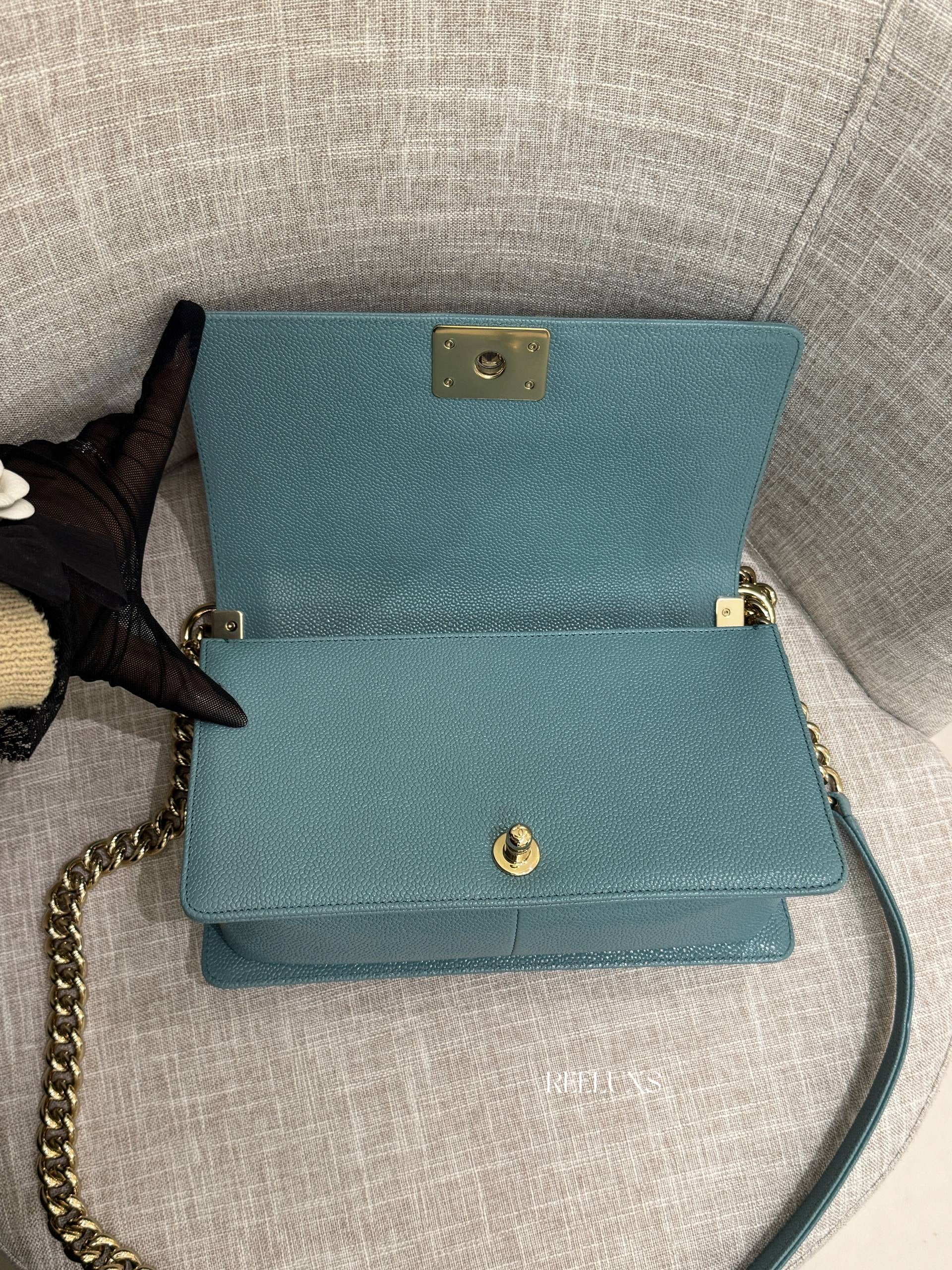 CHANEL Old Medium Boy Bag