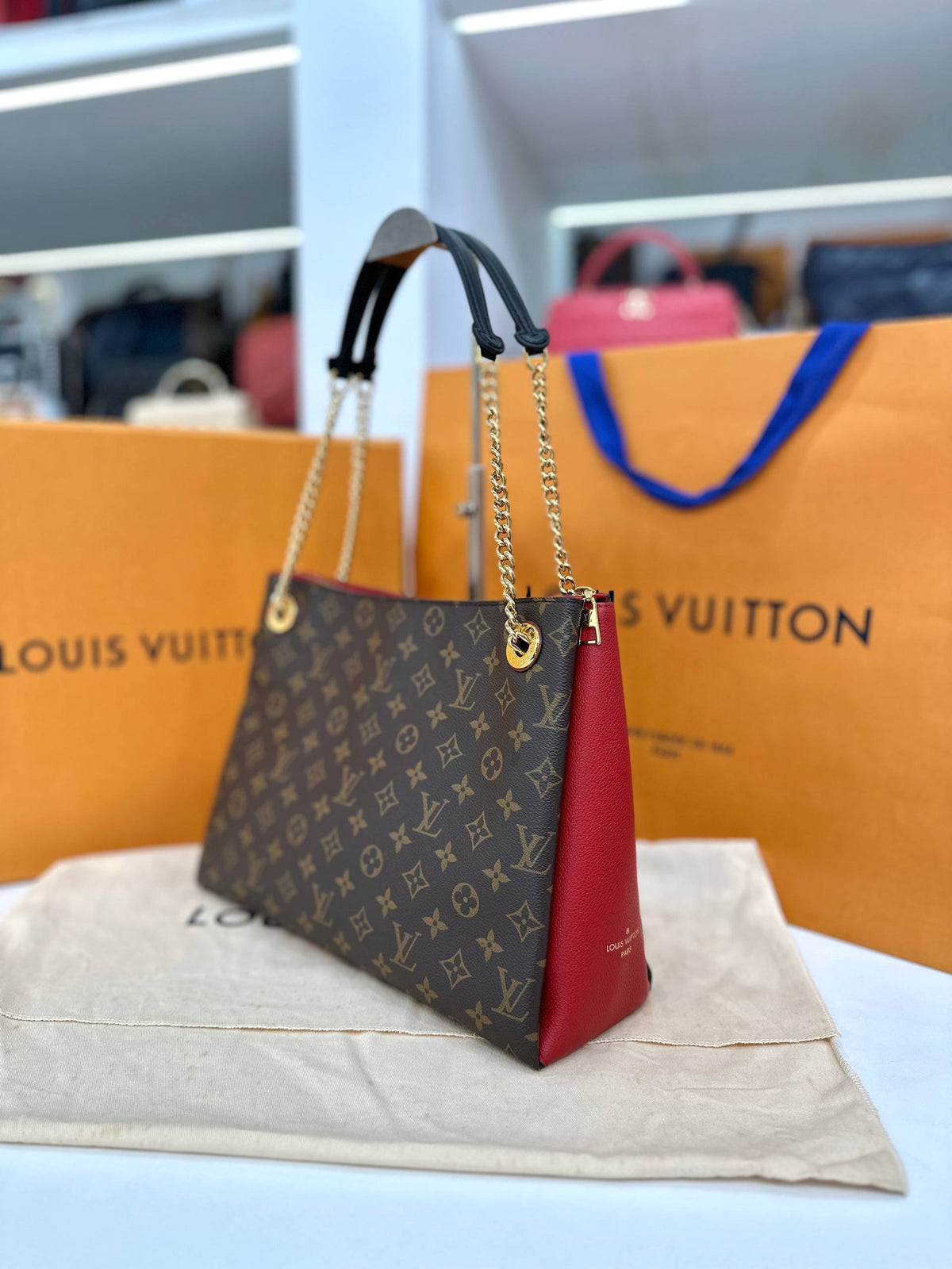 LOUIS VUITTON LV Surène MM Monogram Canvas Shoulder Bag