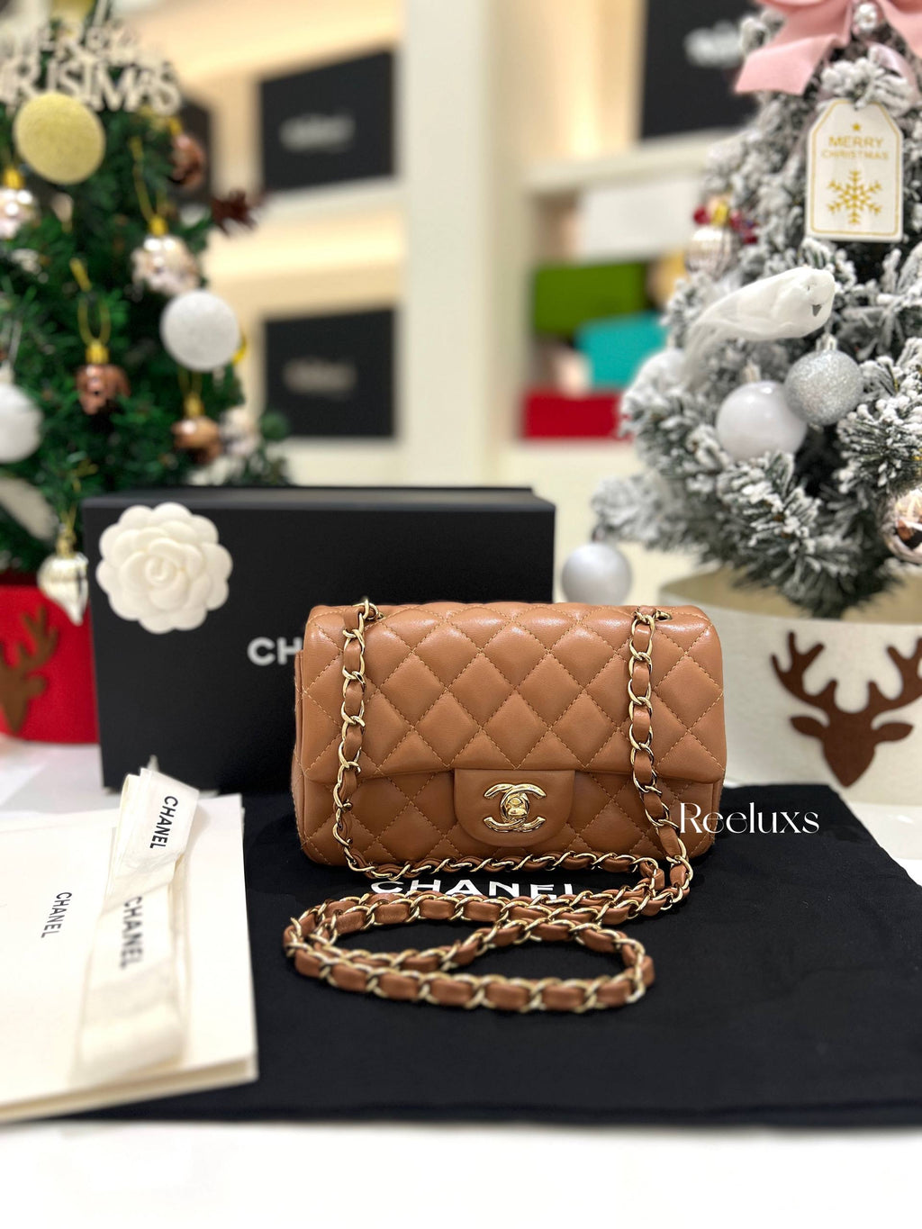 CHANEL Mini Rectangular Flag Bag