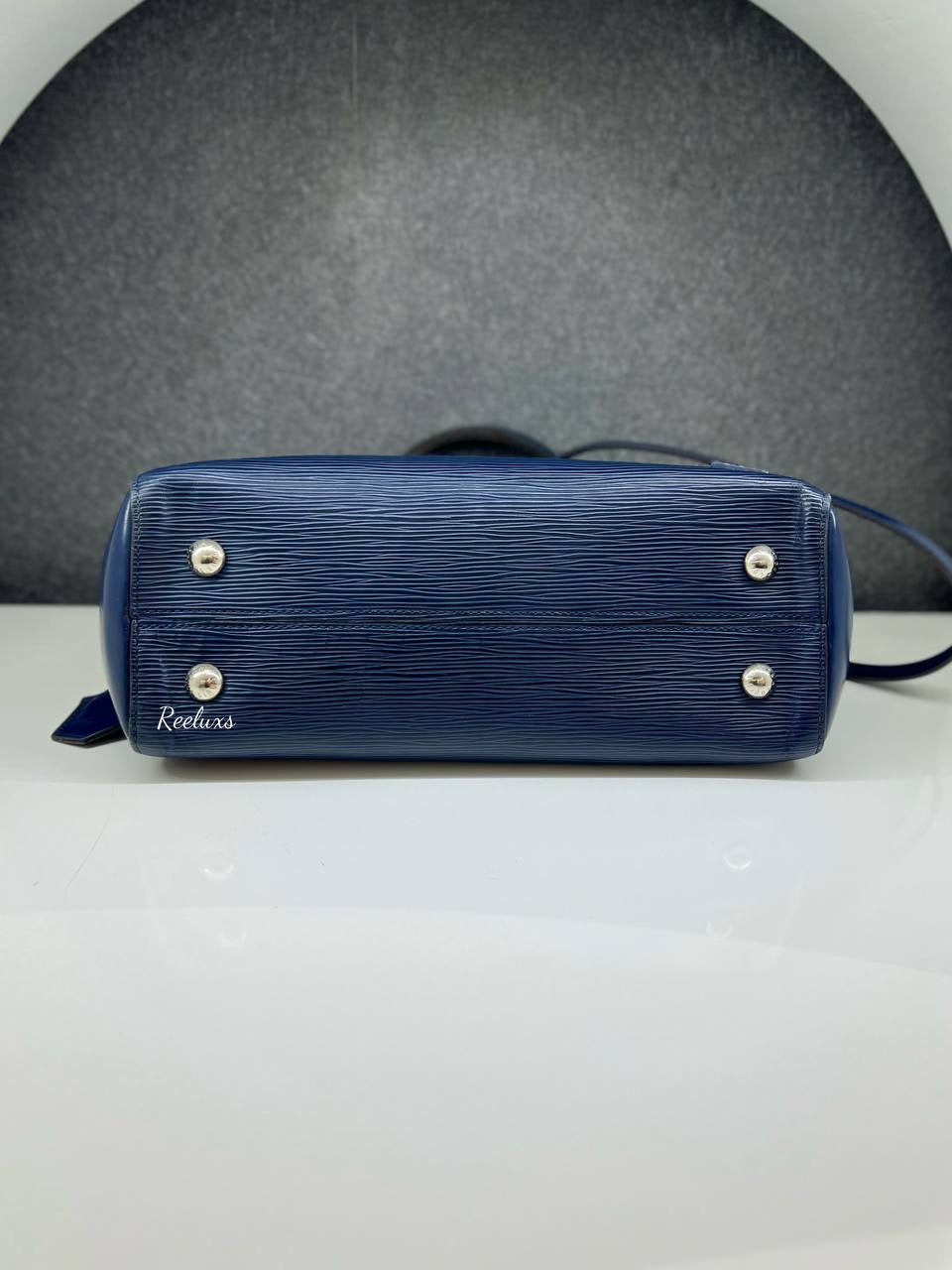 LOUIS VUITTON LV Cluny MM Epi Leather Top Handle Shoulder bag