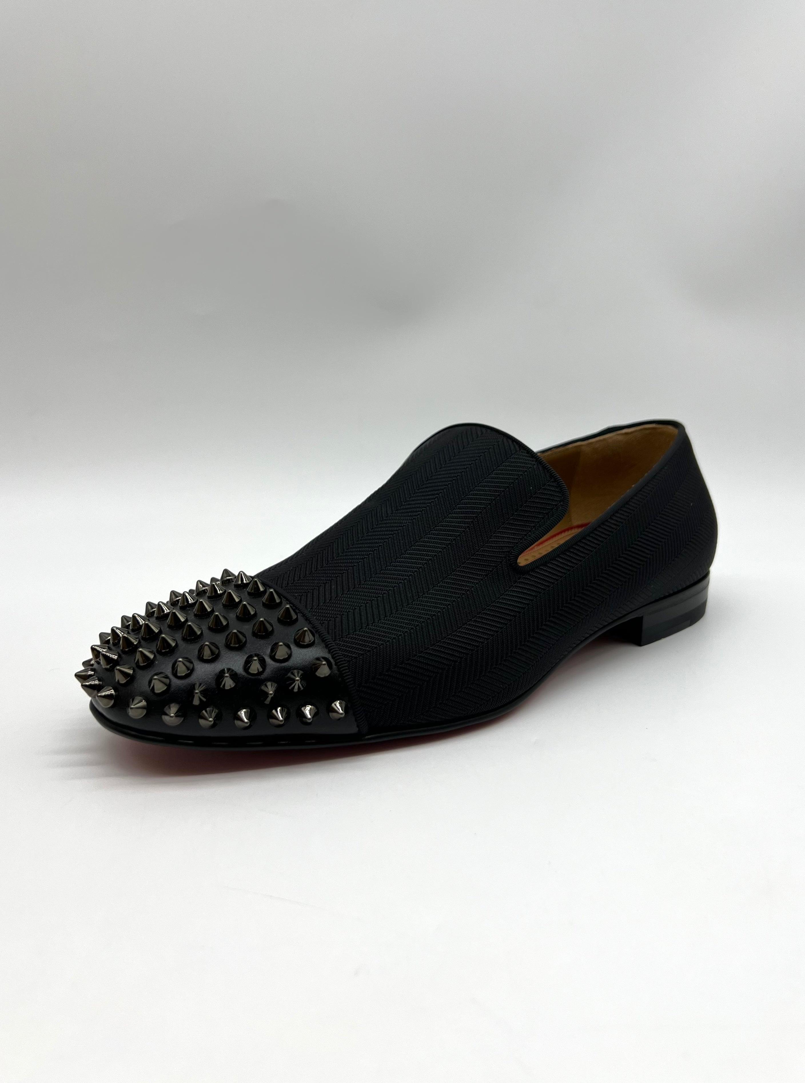 CHRISTIAN LOUBOUTIN Spooky Black Loafers New - Reeluxs 