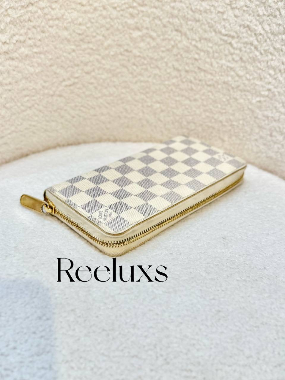 LOUIS VUITTON LV Zippy Wallet In Damier Azur