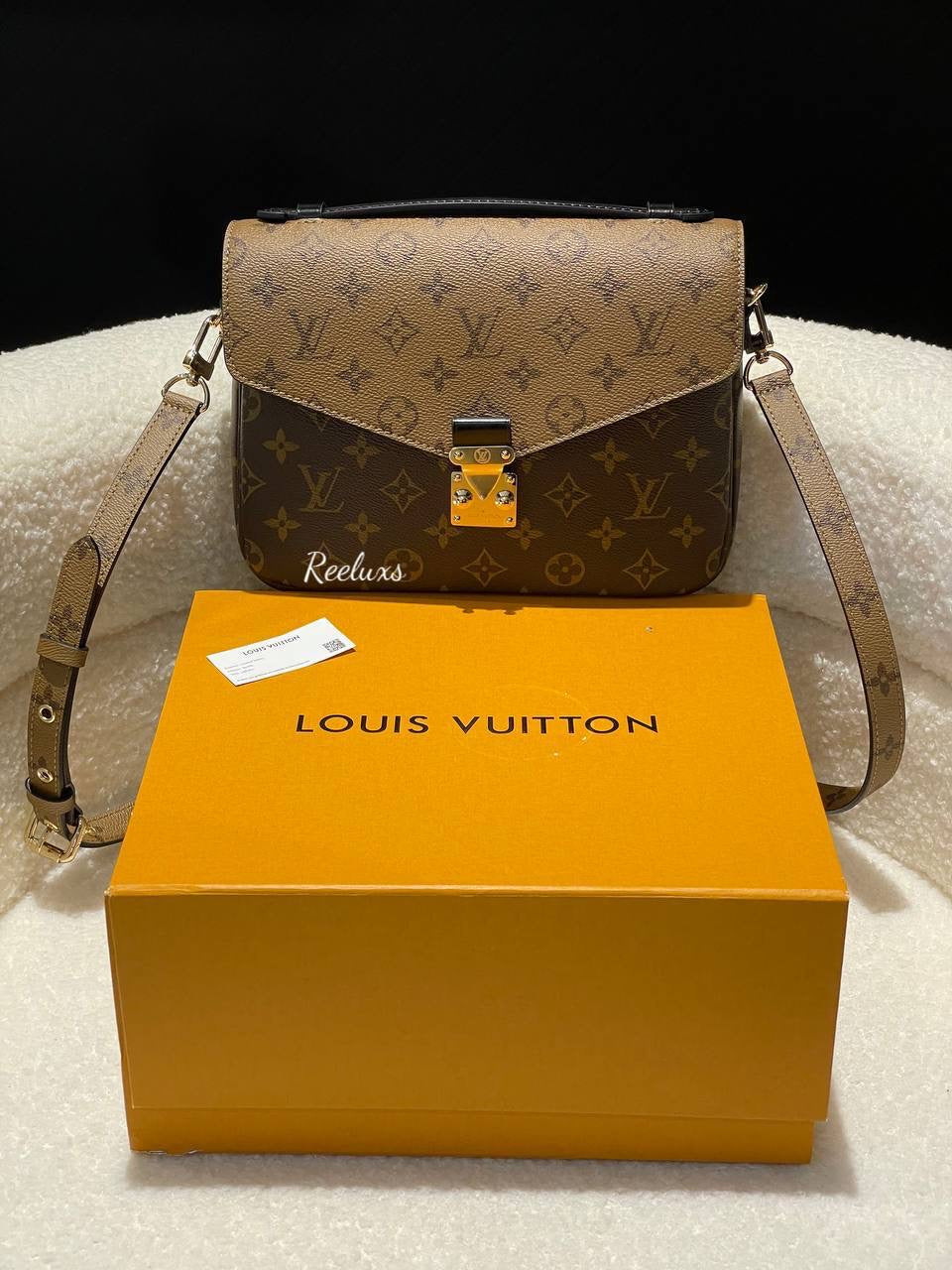FULL SET LOUIS VUITTON LV NFC  Pochette Metis MM Monogram Shoulder Bag