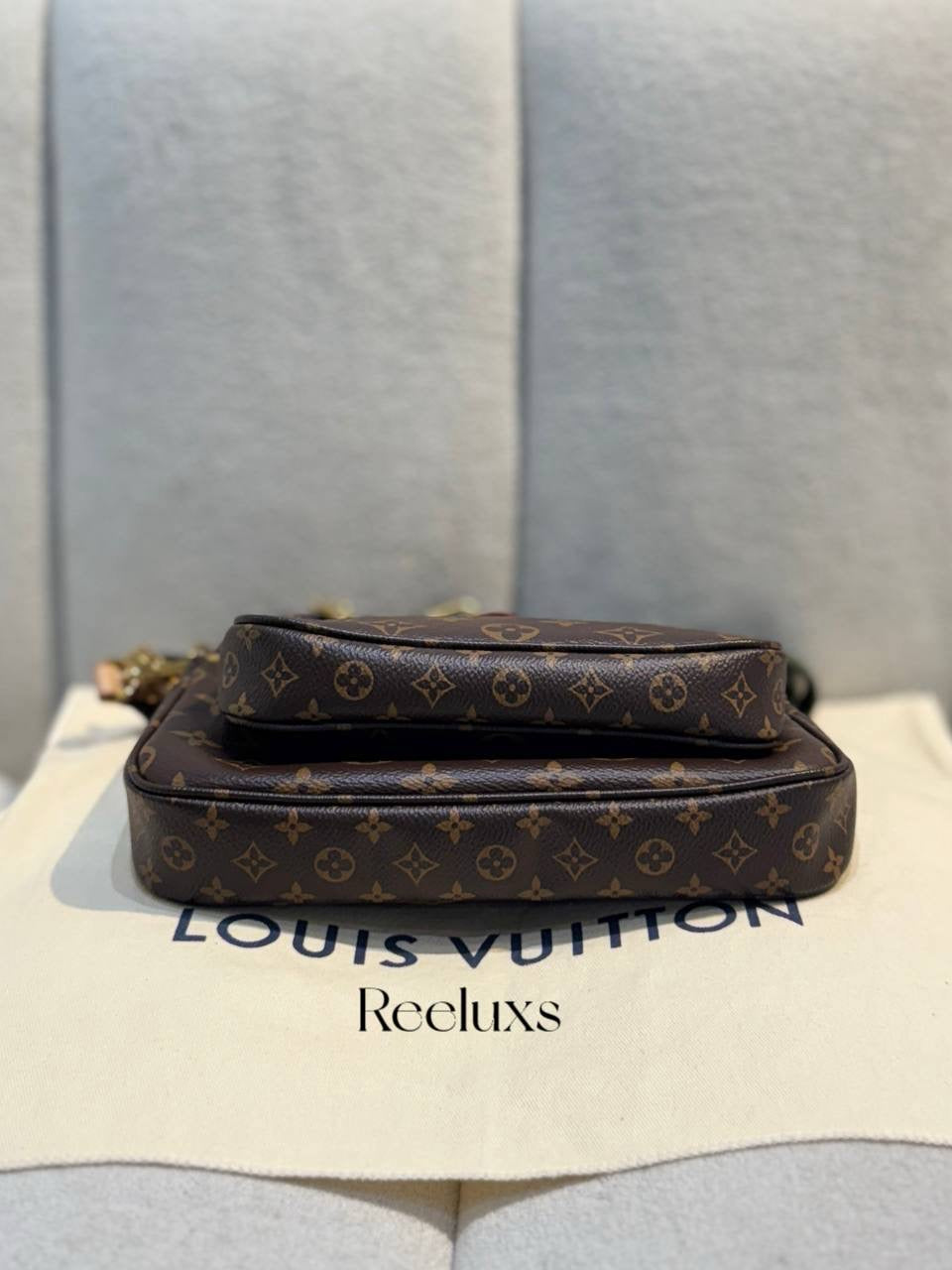 LOUIS VUITTON LV  3 in 1 Multi Pochette Accessoires Satchel Shoulder Bag