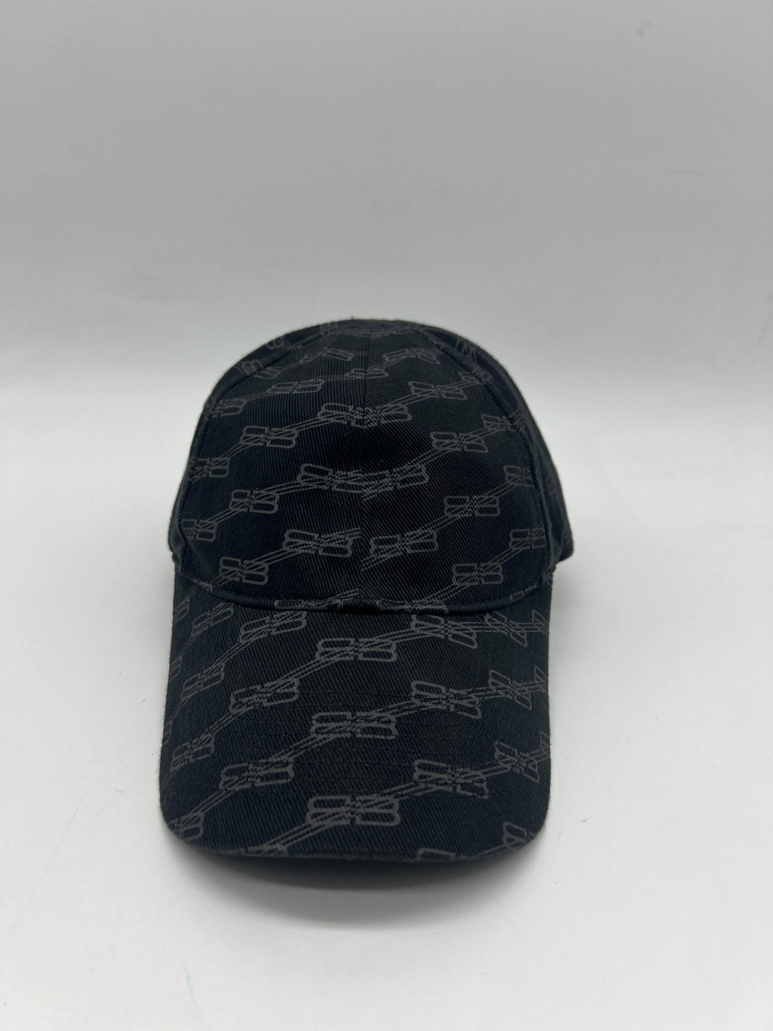 BALENCIAGA Black BB Monogram Cap - Reeluxs 