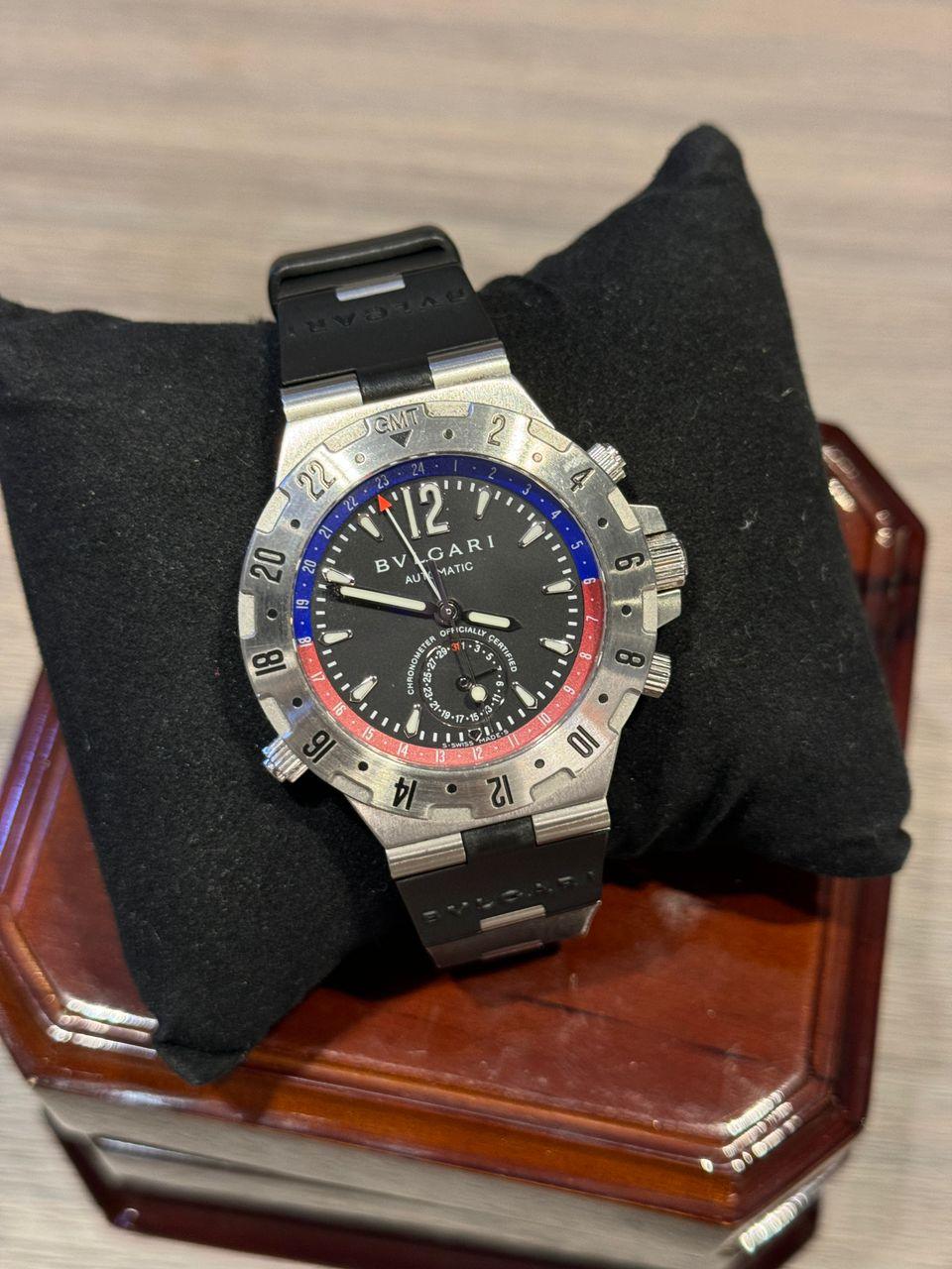 Bulgari Diagono Proffesional GMT GMT 40 S - Reeluxs 