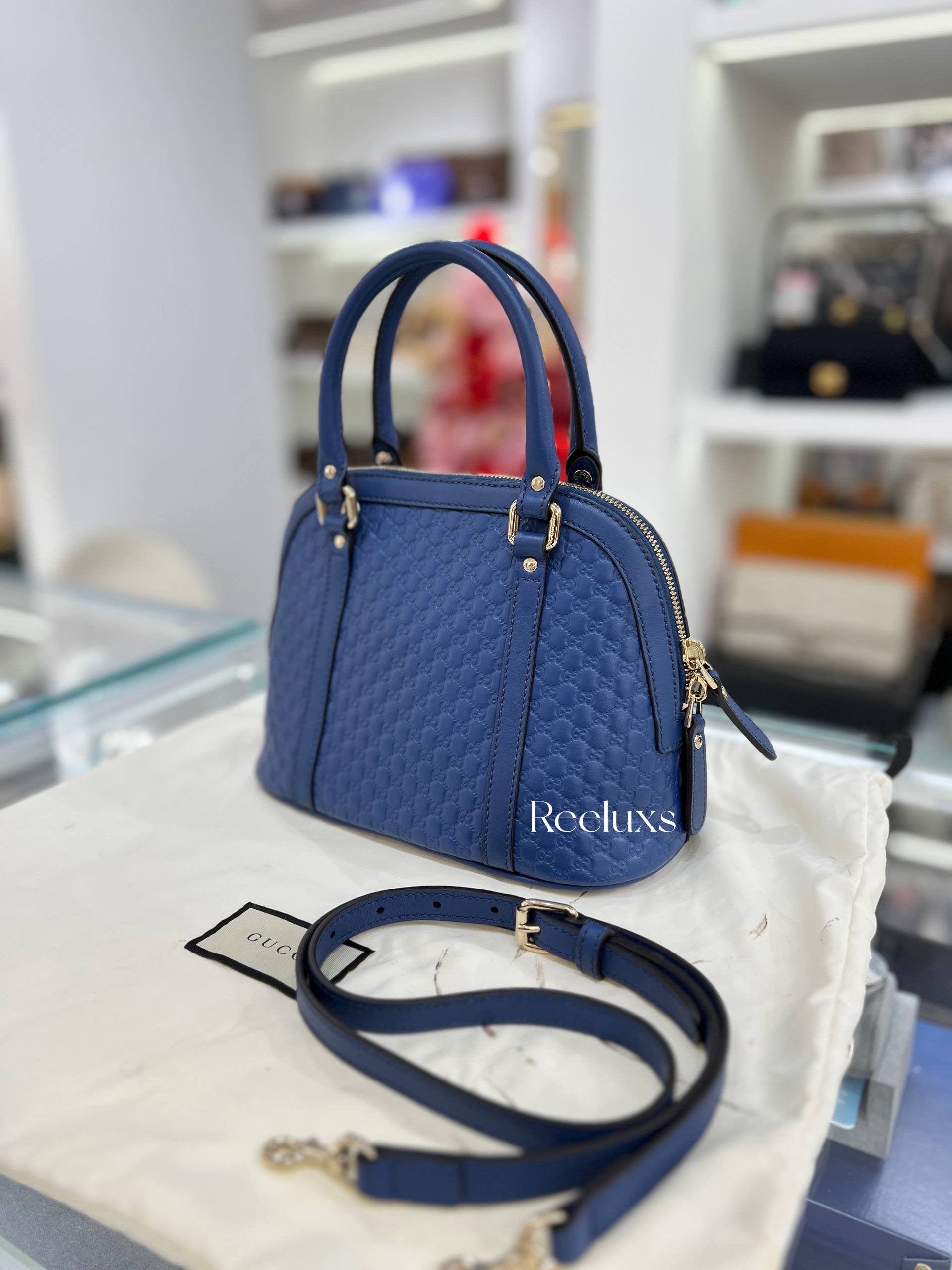 GUCCI Microguccissima Mini Dome Bag