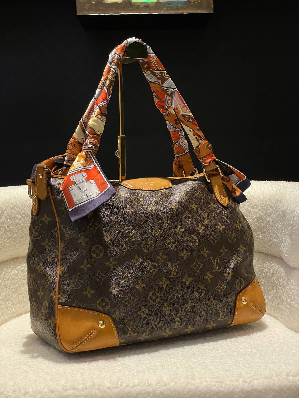 LOUIS VUITTON Louis Vuitton Estrela Handbag Monogram Canvas MM