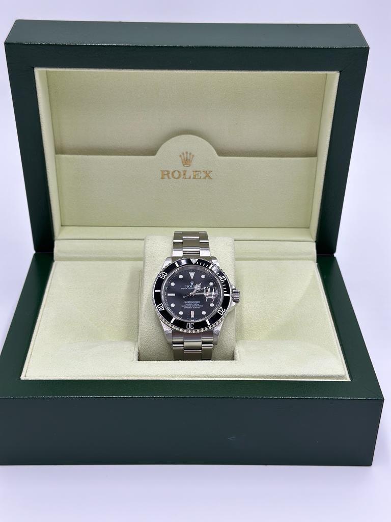 ROLEX SUBMARINER DATE 16610 MEN WATCH - Reeluxs 