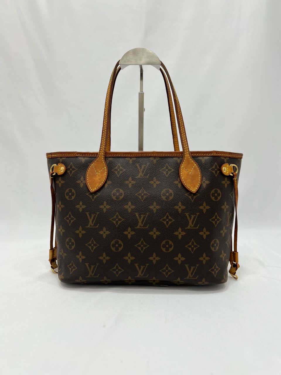 LOUIS VUITTON LV Neverfull PM Monogram Canvas Tote Shoulder Bag