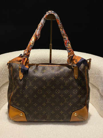 LOUIS VUITTON LV  Estrela Handbag Monogram Canvas MM