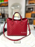 GUCCI Guccissima Leather Top Handle Tote Handbag