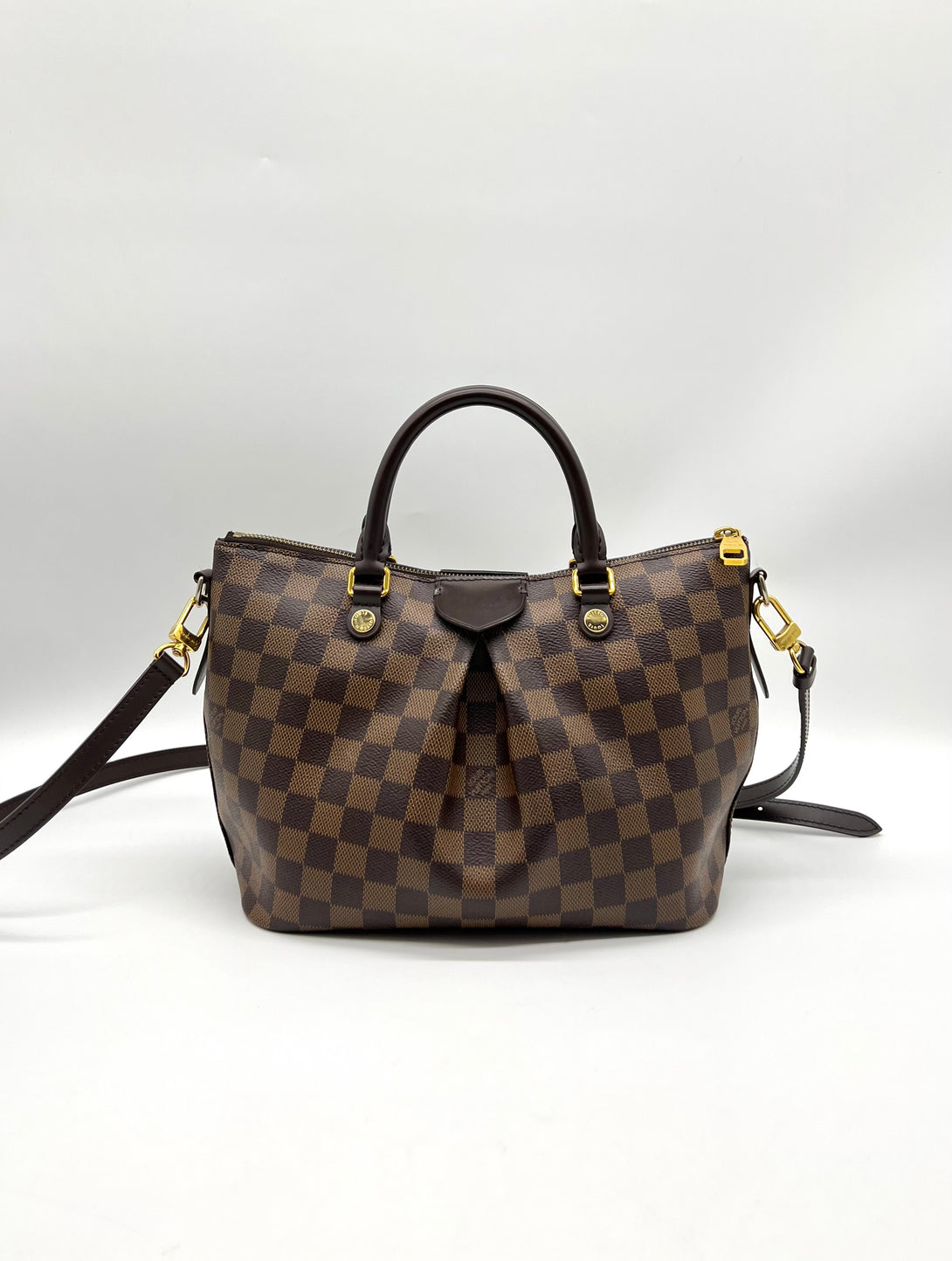 Authentic LOUIS VUITTON Damier Siena PM N41545 Bag - Reeluxs 