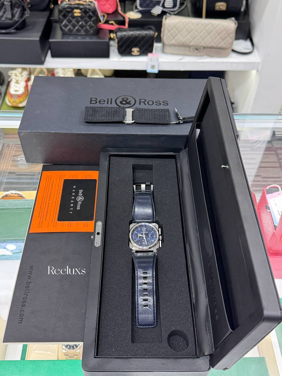 Bell & Ross BR 03-94 Blue Steel Chronograph-42 mm