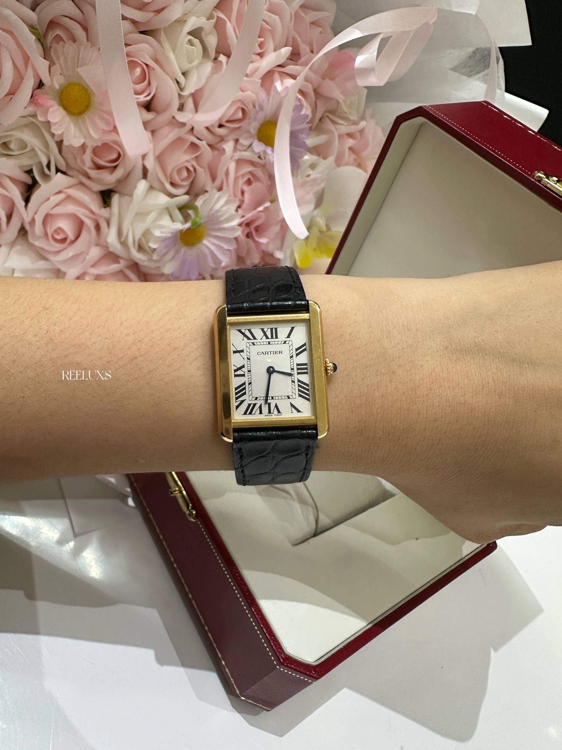 CARTIER Tank Solo In 18K Yellow Gold