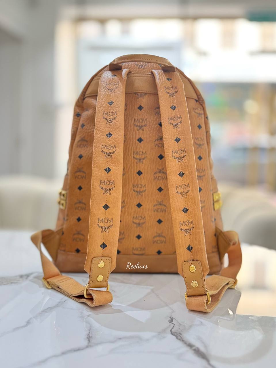 MCM Stark Backpack In Visetos