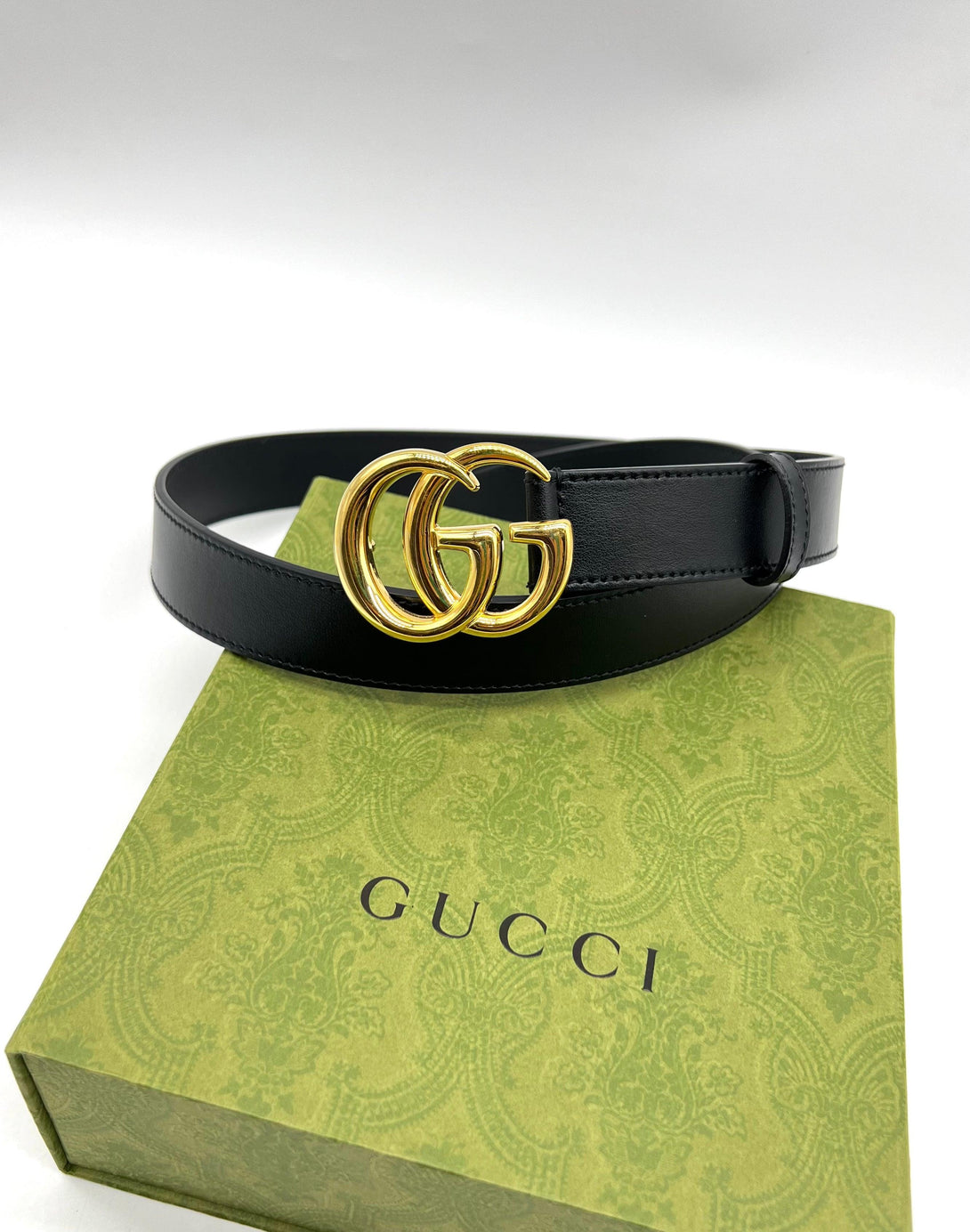 GUCCI marmont double G buckle belt - Reeluxs 