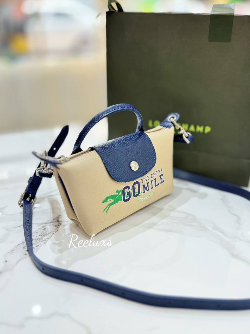 LONGCHAMP Pliage Collection Pouch Tote Bag
